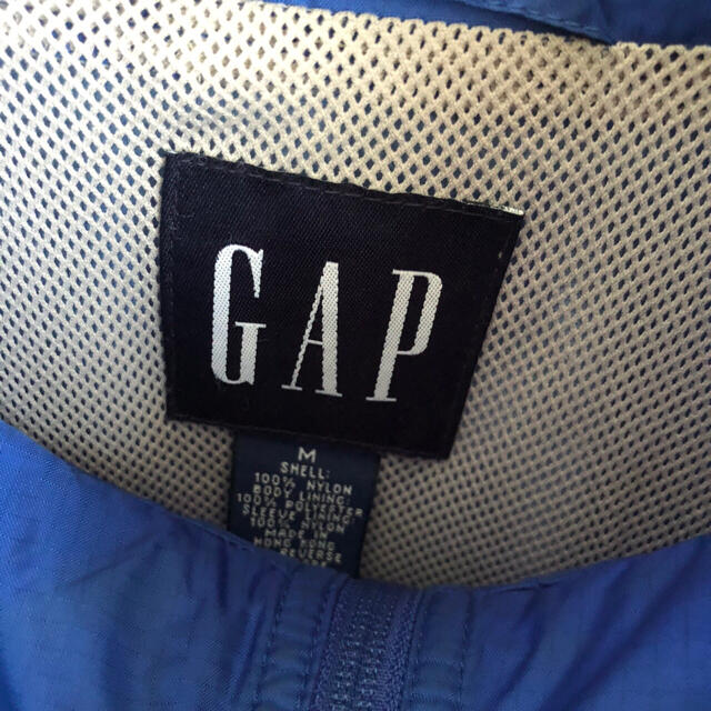 GAP(ギャップ)の90s OLD GAP ナイロンジャケット　Mサイズ　オールド　ギャップ　古着 メンズのジャケット/アウター(ナイロンジャケット)の商品写真