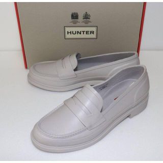 ハンター(HUNTER)の定価16500 新品 本物 HUNTER 靴 ローファー JP24 218(ビーチサンダル)