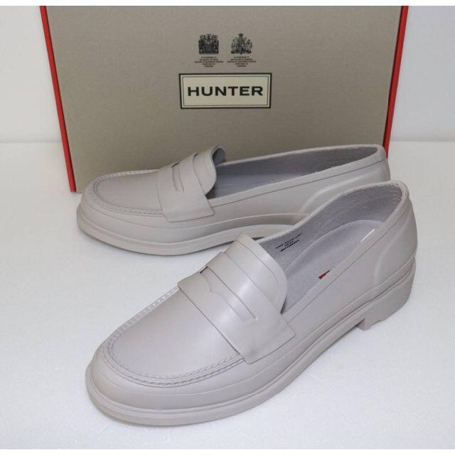 定価16500 新品 本物 HUNTER 靴 ローファー JP23 217