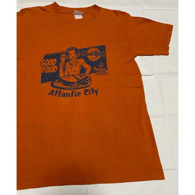STUSSY(ステューシー)の希少90s HARD ROCK CAFE ガールプリント ハードロックカフェ メンズのトップス(Tシャツ/カットソー(半袖/袖なし))の商品写真