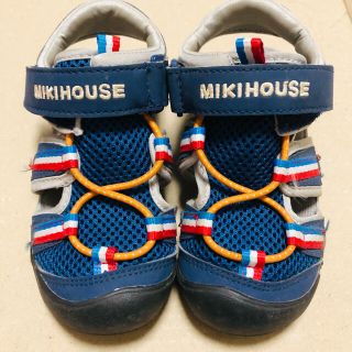 ミキハウス(mikihouse)のミキハウス　サンダル  16センチ(サンダル)