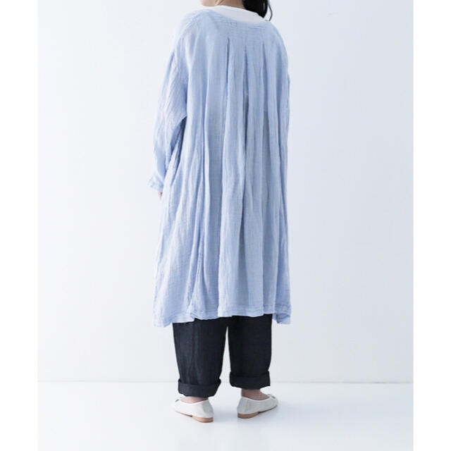 nest Robe(ネストローブ)のnest robe（ネストローブ）| リネンパナマボートネックワンピース レディースのワンピース(ロングワンピース/マキシワンピース)の商品写真