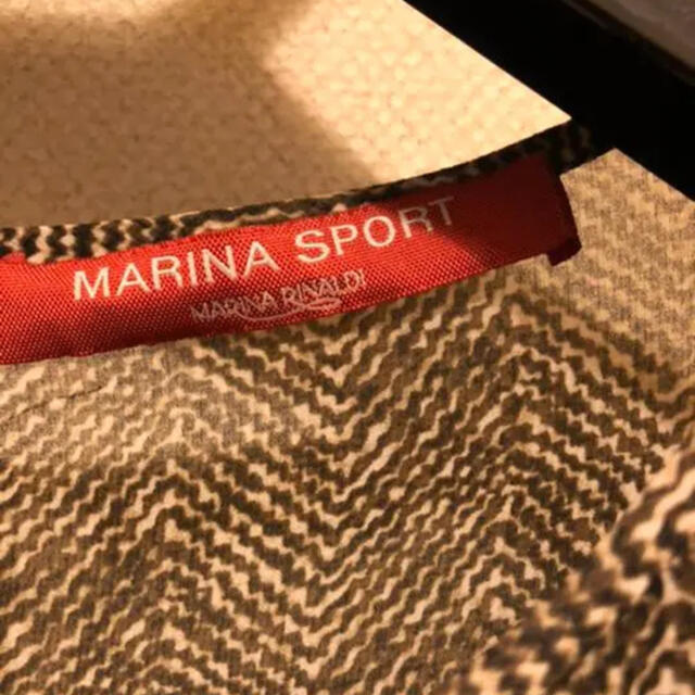 MARIO VALENTINO(マリオバレンチノ)のマリナリナルディ大きいサイズワンピース(希少サイズ)3XL(4L) レディースのワンピース(ひざ丈ワンピース)の商品写真