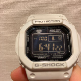 ジーショック(G-SHOCK)のG-shock ホワイト　solar (腕時計(デジタル))