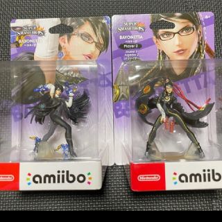 amiibo ベヨネッタ1P 2Pファイターセット スマッシュブラザーズ