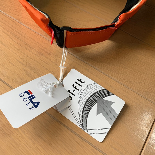 FILA(フィラ)の値下げしました。フィラ　サンバイザー  スポーツ/アウトドアのゴルフ(その他)の商品写真