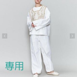 ビューティアンドユースユナイテッドアローズ(BEAUTY&YOUTH UNITED ARROWS)のnoaさま専用 ROKU BEAUTY&YOUTH レースビブ(ベスト/ジレ)