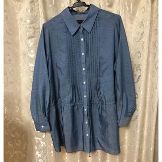 ニジュウサンク(23区)の23区大きいサイズ50 チェックシャツ　　2XL(3L)(シャツ/ブラウス(長袖/七分))