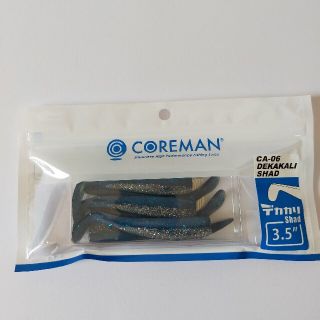 COREMAN コアマン デカカリシャッド 3.5(ルアー用品)