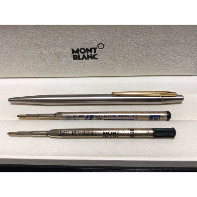 MONTBLANC モンブランボールペン金トリムノブレス