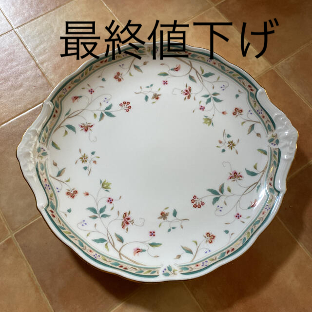 ノリタケ 花更紗　Noritake  プレート 28cm レトロ