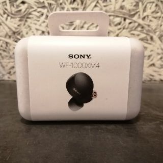 新品未開封 SONY WF-1000XM4 ブラック　イヤホン(ヘッドフォン/イヤフォン)