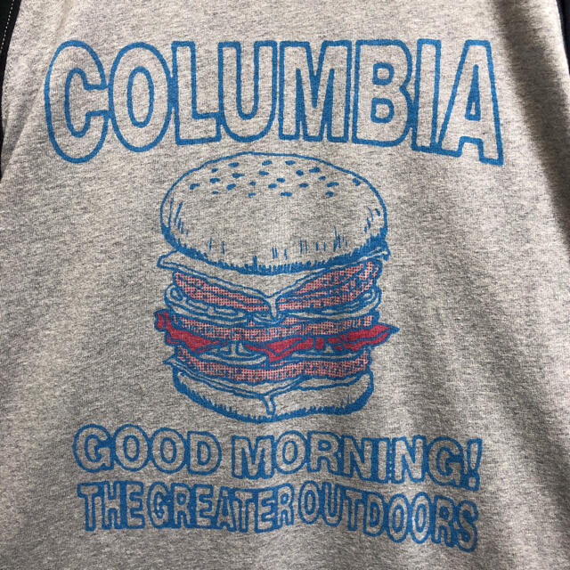 Columbia(コロンビア)のColumbia  コロンビア　七部丈　ロンT  ハンバーガー　メンズMサイズ メンズのトップス(Tシャツ/カットソー(七分/長袖))の商品写真