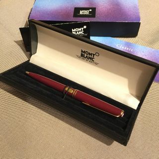 モンブラン(MONTBLANC)のモンブランクラシックボールペンボルドー（マイスターシュテュックMontBlanc(その他)