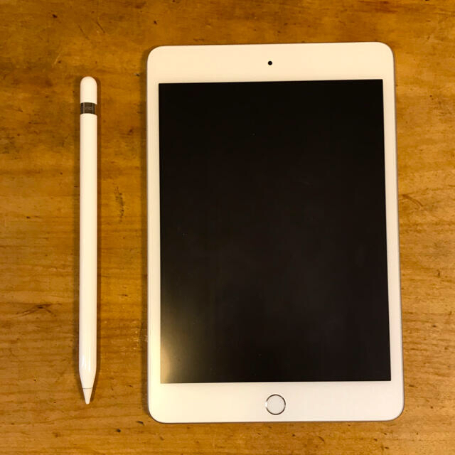 iPad mini5 Wi-Fi+Cellular 64GB と Pencil