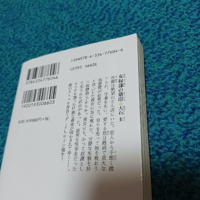 女奴隷の烙印 文庫書下ろし エンタメ/ホビーの本(文学/小説)の商品写真