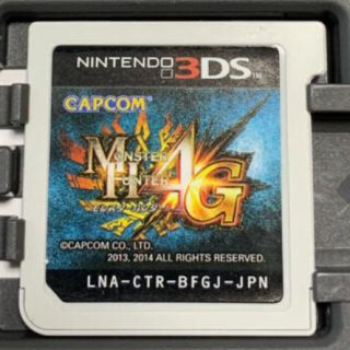 ニンテンドー3DS(ニンテンドー3DS)のモンスターハンター4G ソフト本体(家庭用ゲームソフト)