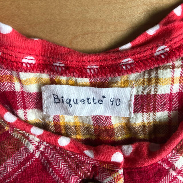 Biquette(ビケット)の90cm  春秋　女の子カーディガン キッズ/ベビー/マタニティのキッズ服女の子用(90cm~)(カーディガン)の商品写真