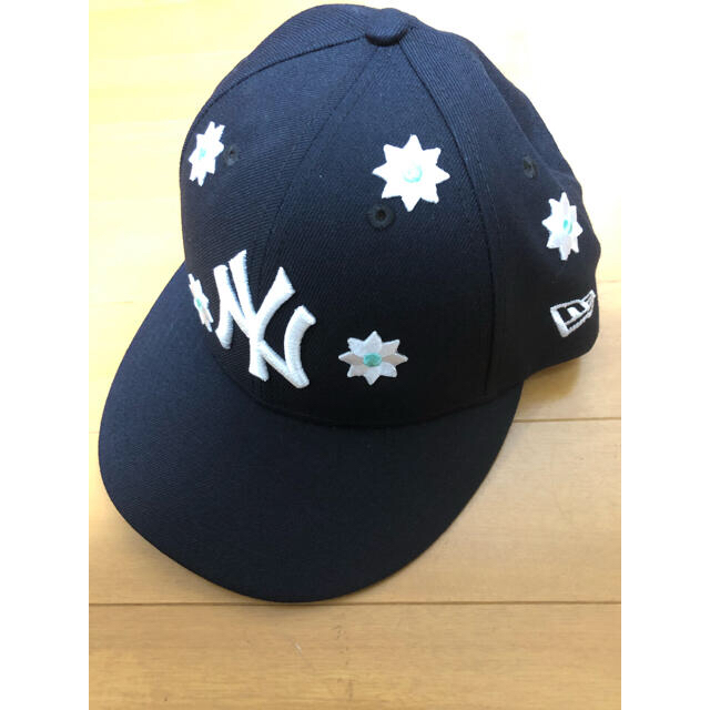 VEGA store TF Flower Cap new era ネイビー