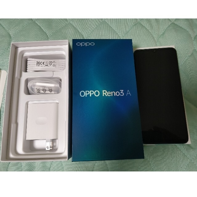 Y!mobile OPPO Reno3a White　SIMロック解除済みスマートフォン本体