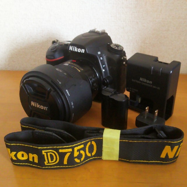 【値引き】【美品】NIKON D750本体＋レンズ3本セット