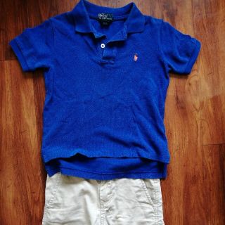 ポロラルフローレン(POLO RALPH LAUREN)のポロラルフローレンシャツとCKショートパンツ　5~7歳　100~120cm(Tシャツ/カットソー)