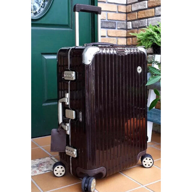 RIMOWA(リモワ)のRIMOWAルフトハンザ　マルチホィールトロリー60Lチョコレートブラウン レディースのバッグ(スーツケース/キャリーバッグ)の商品写真