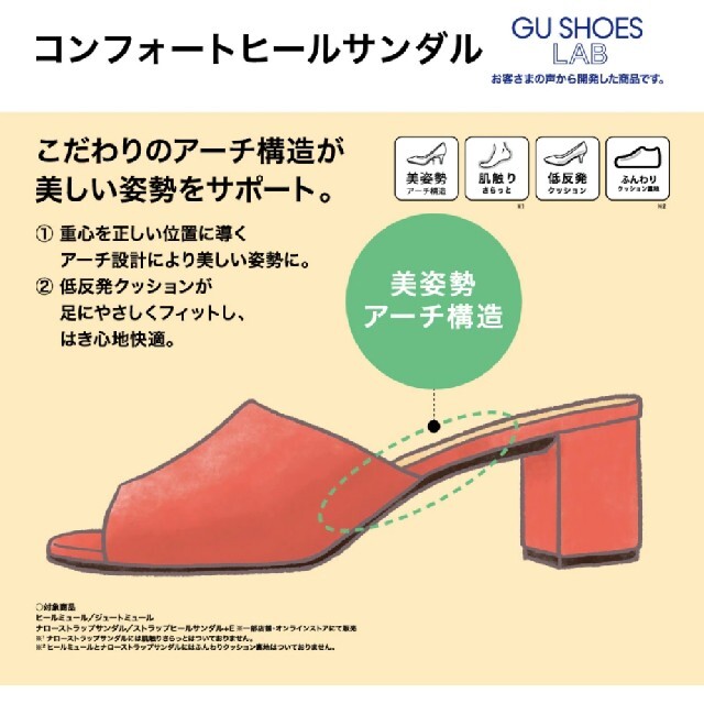 GU(ジーユー)の(GU)コンフォート ジュートミュール レディースの靴/シューズ(ミュール)の商品写真