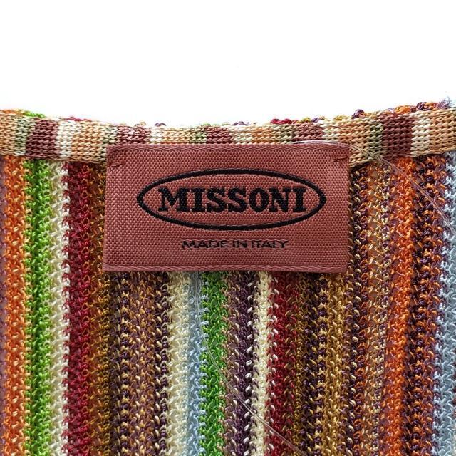 MISSONI(ミッソーニ)のミッソーニ ノースリーブセーター 44 L - レディースのトップス(ニット/セーター)の商品写真