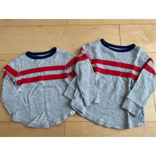 ギャップ(GAP)の⭐︎専用⭐︎GAP 長袖　ボーダー カットソー　80 95 2枚セット(Tシャツ/カットソー)