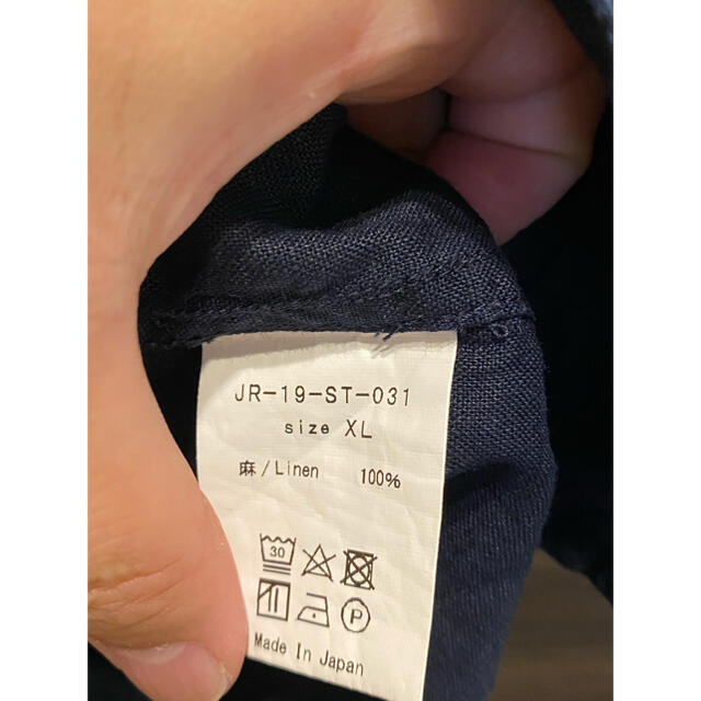 1LDK SELECT(ワンエルディーケーセレクト)のJust Right OCSS Shirt リネン　シャツ　ジャストライト メンズのトップス(シャツ)の商品写真
