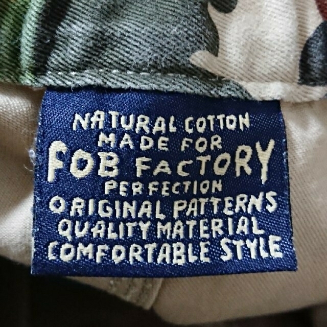 KAPITAL(キャピタル)の聖地岡山県児島製☆FOB FACTORY カモ柄ハーフパンツ ショート メンズのパンツ(ショートパンツ)の商品写真