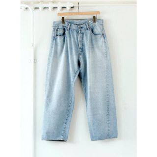 コモリ(COMOLI)のcomoli 5p  denim bleach サイズ1(デニム/ジーンズ)