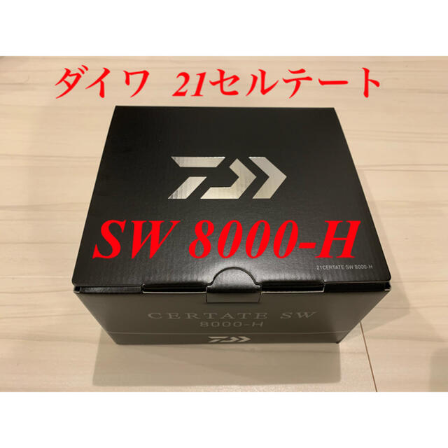 【新品・送料込】ダイワ  21セルテート SW 8000-H