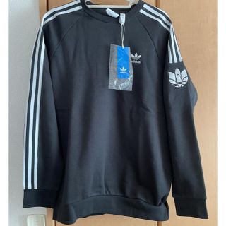 アディダス(adidas)のロビ様専用！adidas クル-スウェット新品！Oサイズ(スウェット)