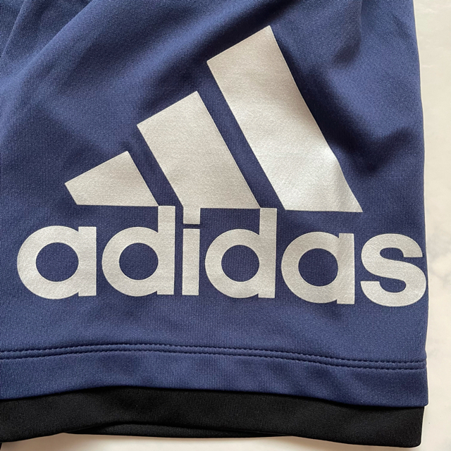 adidas(アディダス)のadidas アディダス ハーフパンツ　サイズ140 値下げ即買いNG キッズ/ベビー/マタニティのキッズ服男の子用(90cm~)(パンツ/スパッツ)の商品写真