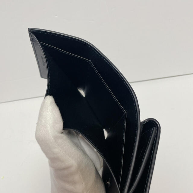 BALENCIAGA - バレンシアガ 三つ折り財布 マットクロコ型押し BALENCIAGA - バレンシアガ 三つ折り財布 マットクロコ型押し