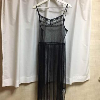 ダブルクローゼット(w closet)のw closet チュールワンピース(ひざ丈ワンピース)