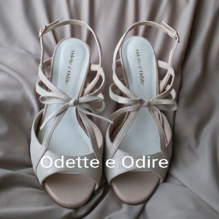 オデットエオディール(Odette e Odile)の難あり Odette e Odire リボンサンダル(サンダル)