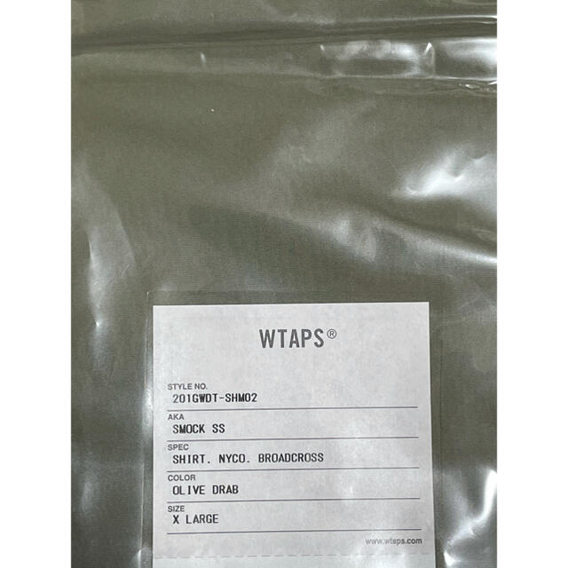 WTAPS 20SS SMOCK SS/SHIRT