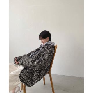 ステュディオス(STUDIOUS)のCLANE  MIX TWEED BLOUSON(テーラードジャケット)