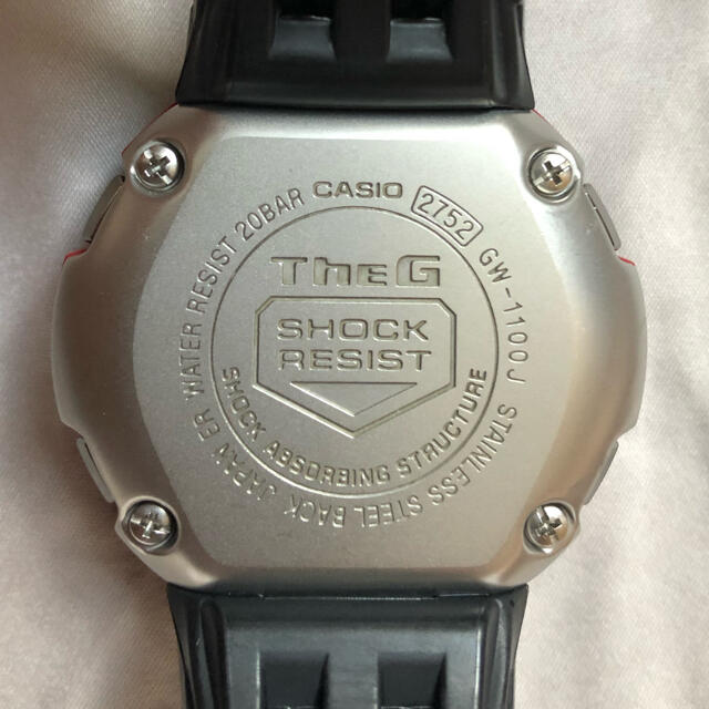 G-SHOCK(ジーショック)のCASIO G-SHOCK GW-1100J-1A メンズの時計(腕時計(アナログ))の商品写真