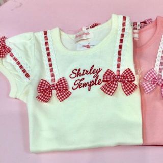 シャーリーテンプル(Shirley Temple)の新品　はしごレース　カットソー（オフ白 110 cm）未使用タグ付き(Tシャツ/カットソー)