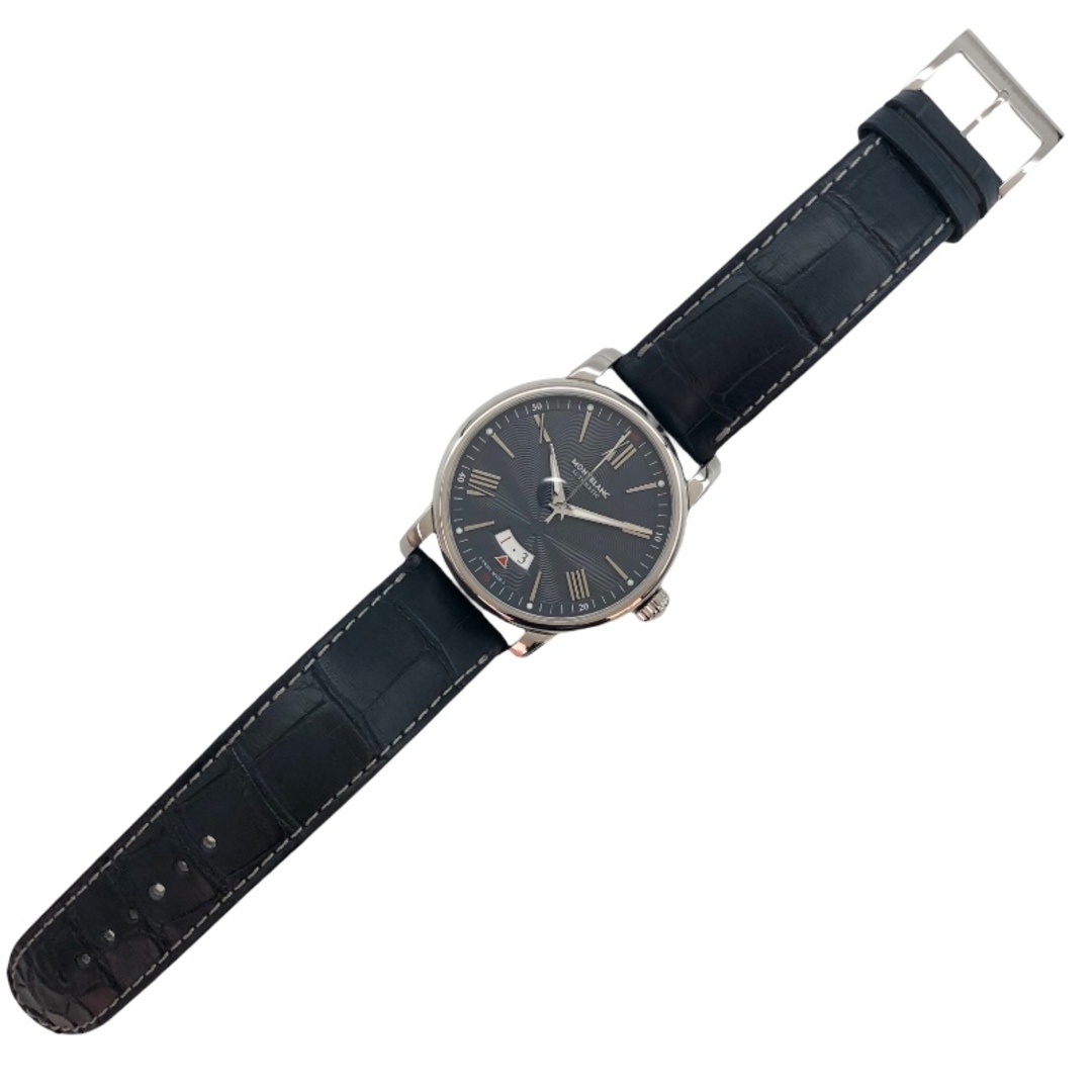 MONTBLANC(モンブラン)のモンブラン MONT BLANC 4810 オートマティック デイト  119960 ネイビー ステンレススチール SS 自動巻き メンズ 腕時計 メンズの時計(その他)の商品写真