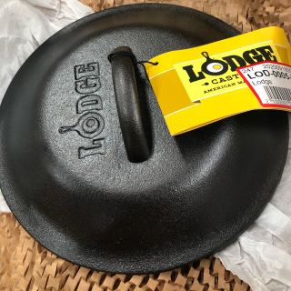 ロッジ(Lodge)のlodge ロッジ　スキレット＋カバー(蓋)セット　新品未使用(調理器具)