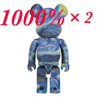 メディコムトイ(MEDICOM TOY)のGoghTheStarryNightBE@RBRICK 100･400･1000(その他)