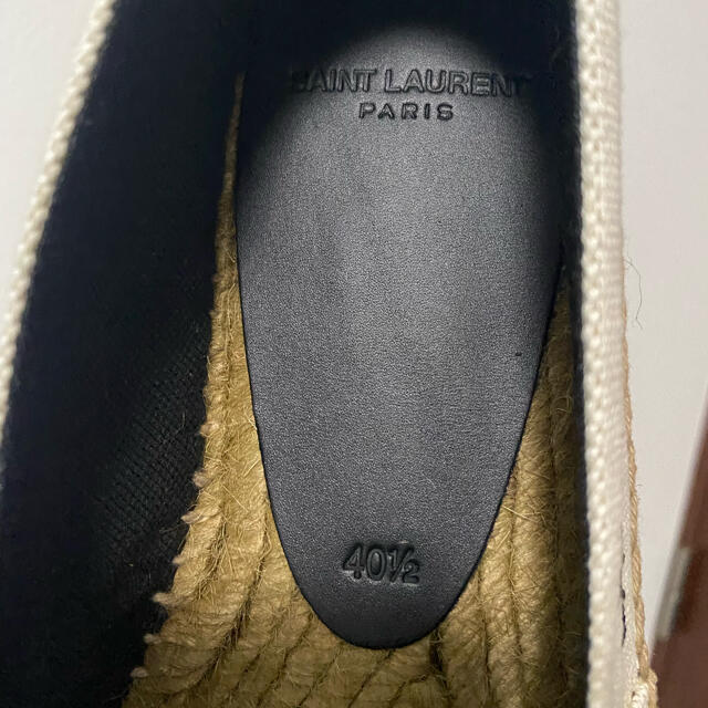 Saint Laurentエスパドリーユ新品未使用40 1/2 Saint Laurentエスパドリーユ新品未使用40 1/2