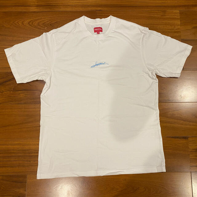 Supreme Signature S/S Top tee White MサイズTシャツ/カットソー(半袖/袖なし)
