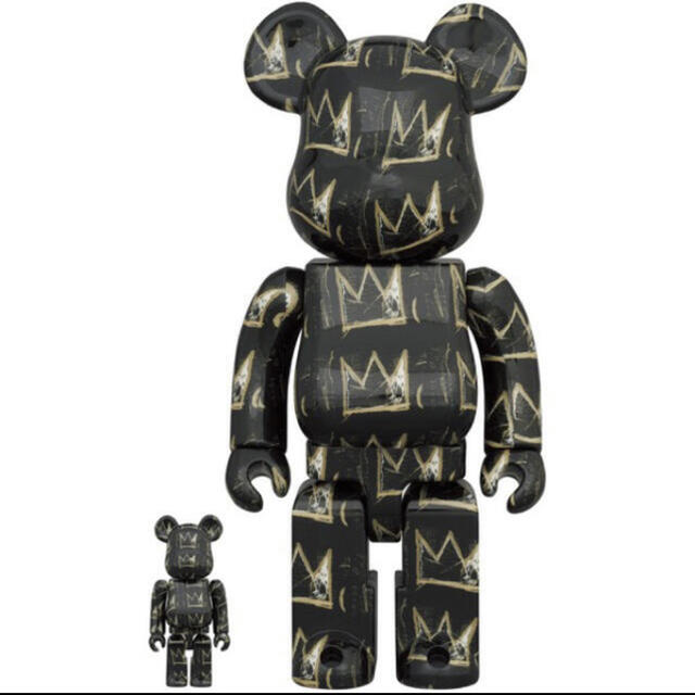 BE@RBRICK JEAN-MICHEL BASQUIAT 400&100