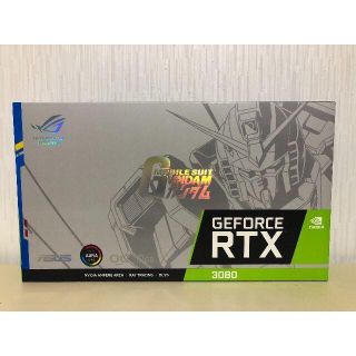 エイスース(ASUS)の新品未開封品　ASUS ROG-STRIX-RTX-3080-GUNDAM(PCパーツ)